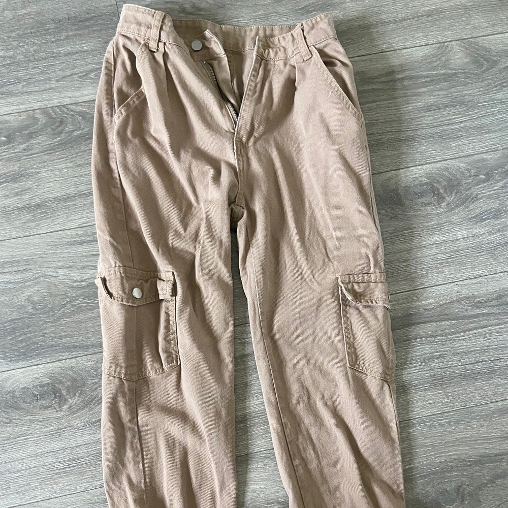 Brown Cargo Pants
